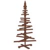 vidaXL &Aacute;rvore de Natal de Madeira KOTKA 120 cm Madeira de Pinho Maci&ccedil;a