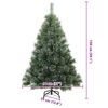 vidaXL &Aacute;rvore de Natal Artificial com 150 LEDs Verde 150 cm PE e PVC