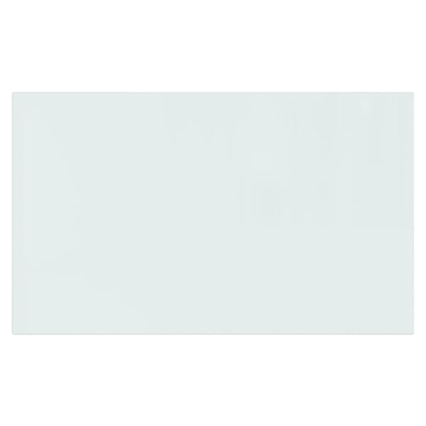 vidaXL Placa de vidro para lareira retangular 100x60 cm