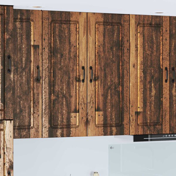 vidaXL Arm&aacute;rio de Cozinha Kalmar Madeira antiga 80 x 31 x 100 cm