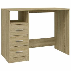 vidaXL Secret&aacute;ria c/ gavetas 102x50x76 cm derivados de madeira sonoma