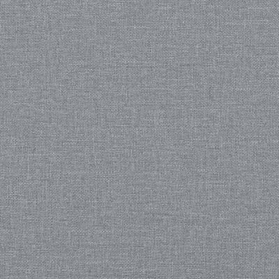 vidaXL Poltrona tecido 60 cm cinzento-claro