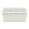 vidaXL Pia Branco 470 x 440 mm Granito