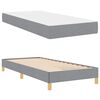 vidaXL Cama Box Cinzento-claro 80 x 200 cm tecido