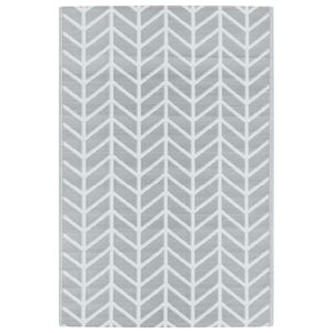 vidaXL Tapete de exterior 120x180 cm ARAKIL PP cinzento