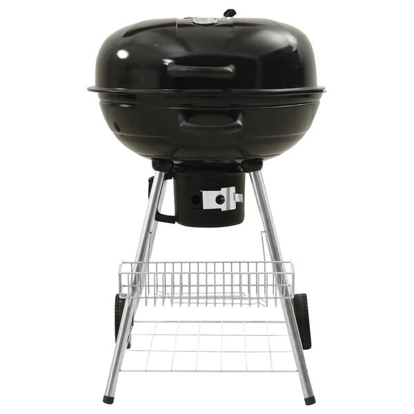 vidaXL Barbecue a carv&atilde;o 73x58x96 cm a&ccedil;o