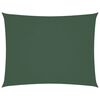vidaXL Para-sol estilo vela retangular 2x3m tecido oxford verde-escuro
