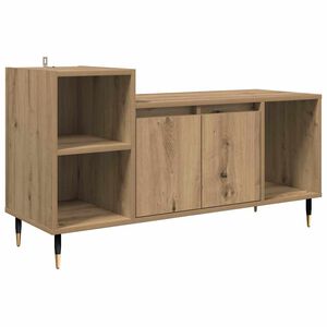 vidaXL Gabinete para TV 100 x 35 x 55 cm Carvalho Artesanal