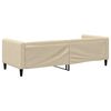 vidaXL Sof&aacute;-cama 80x200 cm tecido cor creme