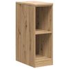 vidaXL Arm&aacute;rio de arruma&ccedil;&atilde;o de garagem carvalho artesanal 30x51x85 cm