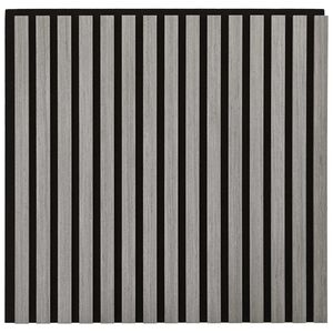 vidaXL Pain&eacute;is de parede 8 pcs Cinzento 60,5 x 60 cm