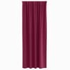 vidaXL Cortinas Blackout com Argolas 2 pcs Vinho Vermelho 225 x 140 cm