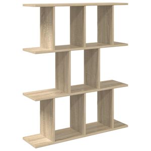 vidaXL Prateleira de Parede Carvalho Sonoma 102 x 20 x 96 cm