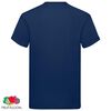Fruit of the Loom T-shirts originais 10 pcs algod&atilde;o S azul-marinho