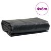 vidaXL Lona 4x6 m 650 g/m&sup2; antracite