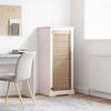 vidaXL Porta de Arm&aacute;rio com porta Natural 140.5 x 2 x 59.5 cm