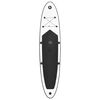 vidaXL Conjunto prancha paddle SUP insuflável c/ vela preto/branco