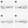 vidaXL Conjunto de Sof&aacute;s para Exterior 11 pcs Natural e Bege