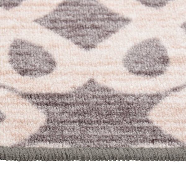 vidaXL Tapete/passadeira 80x250 cm castanho