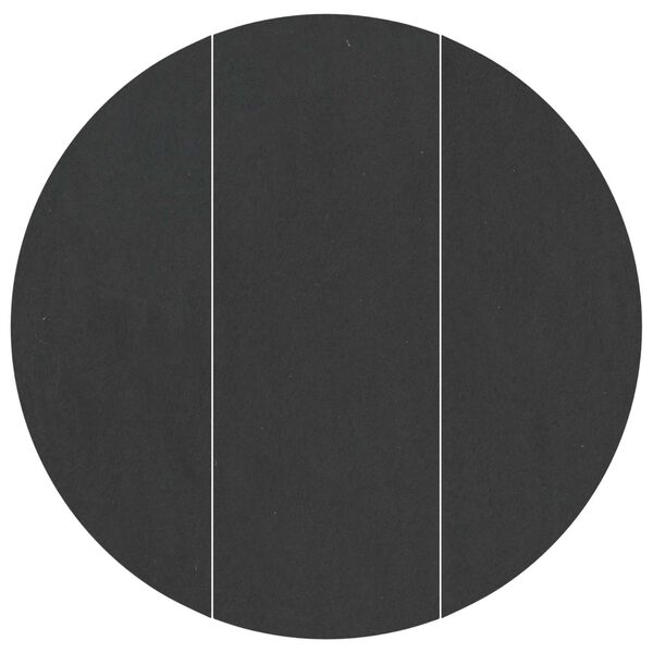 vidaXL Lona para Fundo de Piscina Preto &Oslash; 366 cm Tecido N&atilde;o Tecido