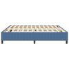 vidaXL Estrado de cama plataforma Azul 200 x 200 cm