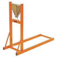 Draper Tools Suporte de troncos 150 kg laranja