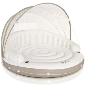 Intex Espregui&ccedil;adeira flutuante ilha com toldo 199x150 cm 58292 EU