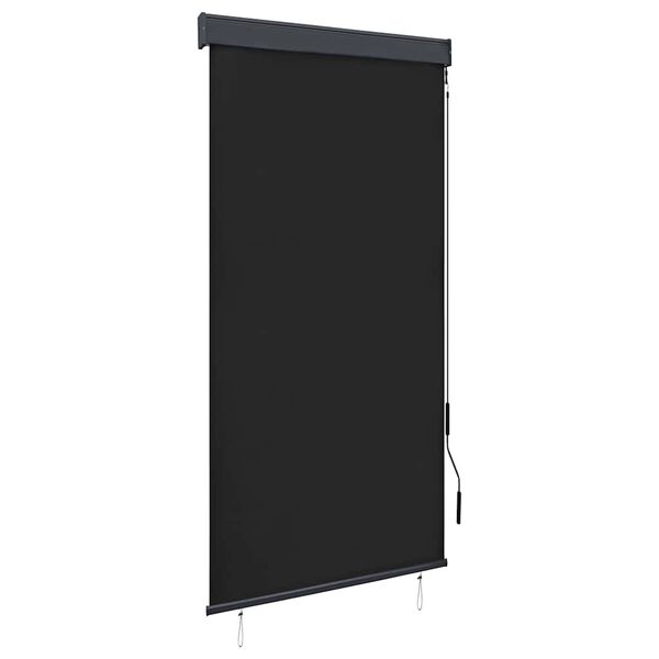 vidaXL Estore de rolo para exterior 80x250 cm antracite