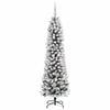 vidaXL &Aacute;rvore de Natal Artificial Branco 150 cm PVC, Metal e Pl&aacute;stico