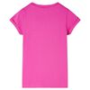 T-shirt de crian&ccedil;a rosa-escuro 104