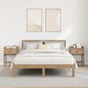 vidaXL Mesa-de-cabeceira 2 pcs Carvalho Artesanal 40 x 29 x 60 cm