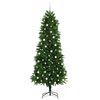 vidaXL &Aacute;rvore de Natal com 300 LEDs com suporte Verde 240 cm PE