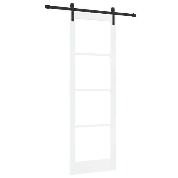 vidaXL Porta Deslizante ORKDAL Branco 78 x 232 cm