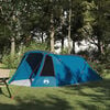 vidaXL Tenda túnel com telhado Azul e Cinza 328 x 228 x 115 cm
