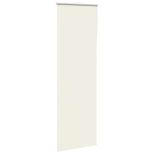 vidaXL Persiana de enrolar 65x230 cm largura tecido 60,7 cm poli&eacute;ster