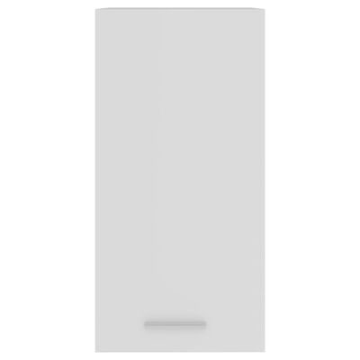 vidaXL Armário de parede 29,5x31x60 cm contraplacado branco