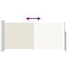 vidaXL Toldo lateral retr&aacute;til 140x300 cm creme