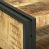 vidaXL Mesa de centro 120 x 50 x 38 cm Madeira de manga maci&ccedil;a