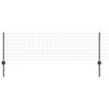 vidaXL Cerca de Arame Soldado 25 x 0,6 m (L x A) A&ccedil;o Revestido de PVC