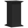 vidaXL Suporte para plantas 33x33x60 cm derivados de madeira preto