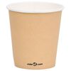 vidaXL Copos de caf&eacute; papel 200 ml 100 pcs castanho