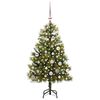 vidaXL &Aacute;rvore de Natal Artificial Articulada com Cones Verde 150 cm