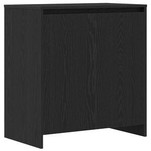 vidaXL Aparador Carvalho Preto 70x41x75 cm Madeira Engenheirada