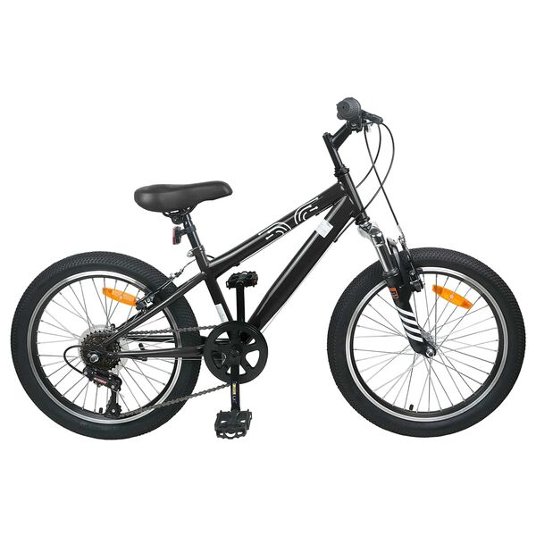 vidaXL Bicicleta de Montanha 24 Polegadas 6-Velocidade para 8-12 anos