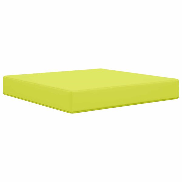 vidaXL Almofada para Sof&aacute; Externo Verde 60 x 60 x 8 cm Poli&eacute;ster
