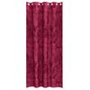 vidaXL Cortinas de Veludo 2 pcs vermelho tinto 245 x 140 cm Veludo