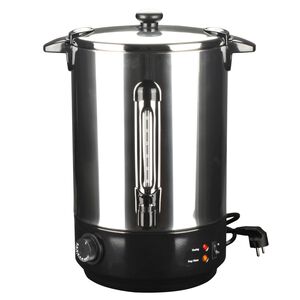 vidaXL Aquecedor de vinho a&ccedil;o inoxid&aacute;vel 15 L 2500 W