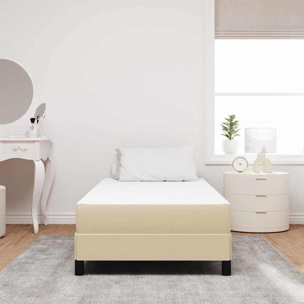 vidaXL Colch&atilde;o de Cama com colch&atilde;o S&aacute;lvia 100 x 200 cm tecido