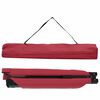vidaXL Cama de Camping Dobrável Manual Vermelho Tecido Oxford