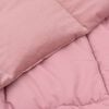 vidaXL Duvet de Ano Inteiro Colchonete Rosa 135 x 200 cm Microfibra